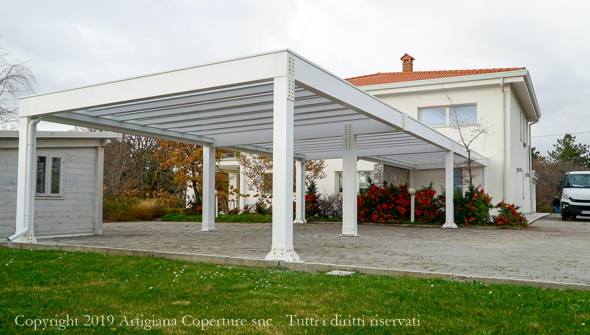 tettoia per auto cube