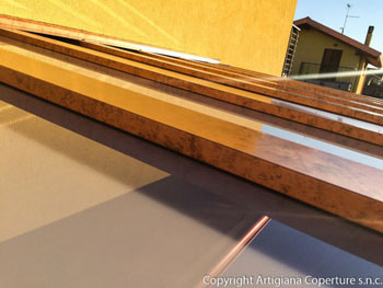 Sistema Polyx per coperture in policarbonato compatto