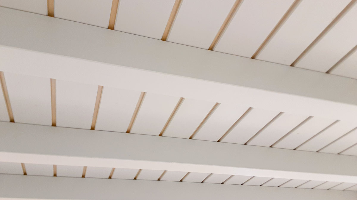 Telo PVC su tavolato in legno Copertura in PVC su tavolato in legno
