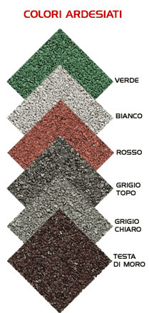 colori per copertura in legno con perlinato e guaina