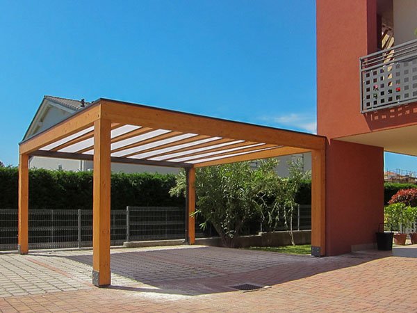 Autocover Cube biposto in legno Douglas – C02105 Autocover Cube biposto in legno Douglas – C02105